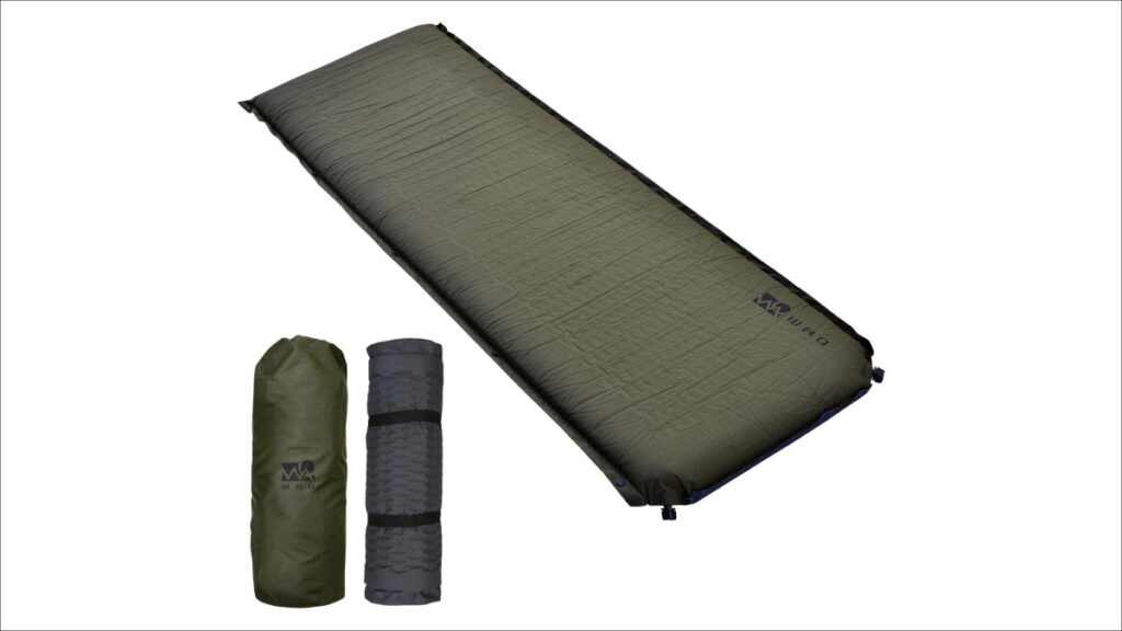 WAQ キャンプマット 8cm厚/R値 6.0